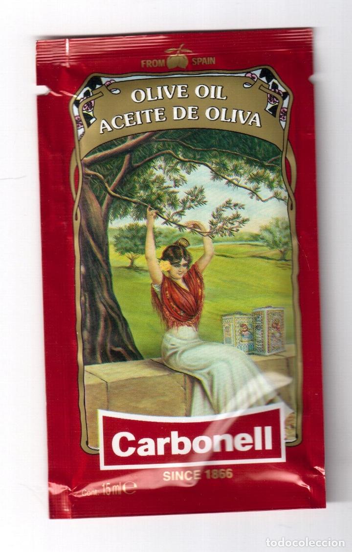 Coleccionismo: sobre de aceites carbonell, lleno - Foto 1
