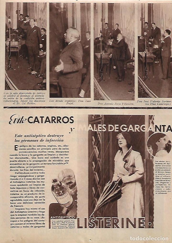 Collezionismo: A&Ntilde;O 1933 RECORTE PRENSA PUBLICIDAD LISTERINE ANTISEPTICO