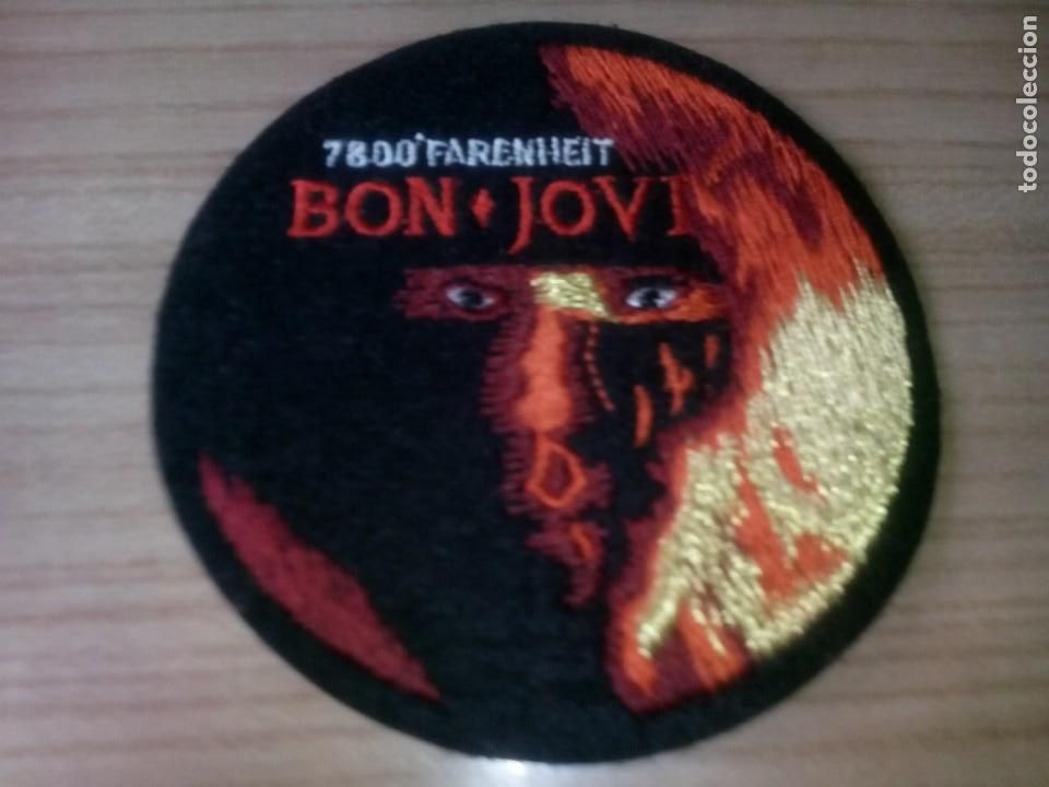 Coleccionismo: Parche termosellado de Bon Jovi