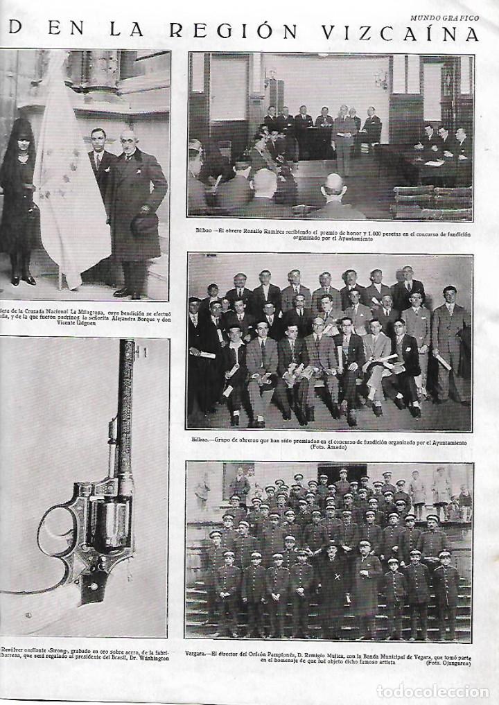 Collectionnisme: A&Ntilde;O 1928 RECORTE PRENSA MUSICA VERGARA ORFEON PAMPLONES REMIGIO MUJICA BANDA MUNCIPAL