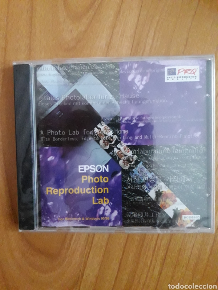 Collectionnisme: CD EPSON PHOTO REPRODUCTION LAN. RETRACTILADO