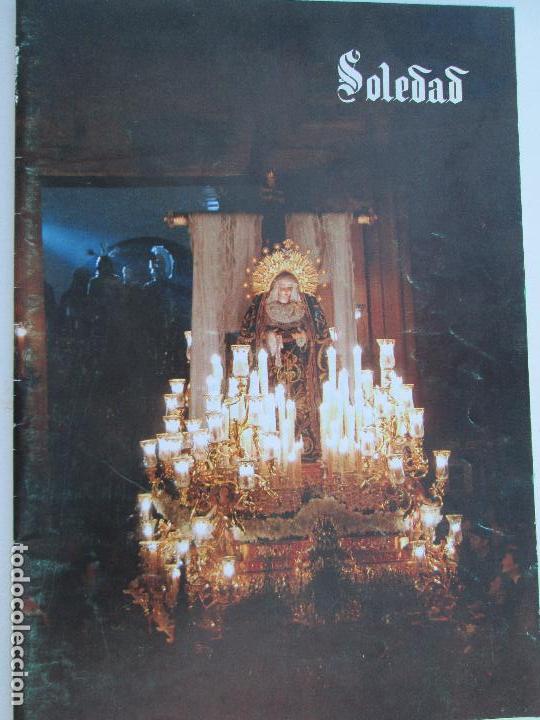 Coleccionismo: HERMANDAD SACRAMENTAL DE LA SOLEDAD DE SEVILLA - BOLETIN N&ordm; 95 MAYO 2006