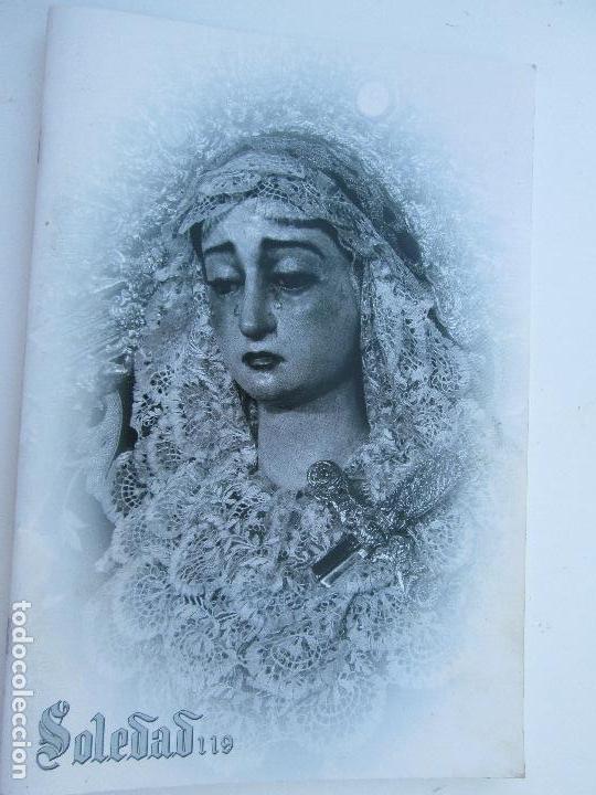 Coleccionismo: HERMANDAD SACRAMENTAL DE LA SOLEDAD DE SEVILLA - BOLETIN N&ordm; 119 FEBRERO 2016