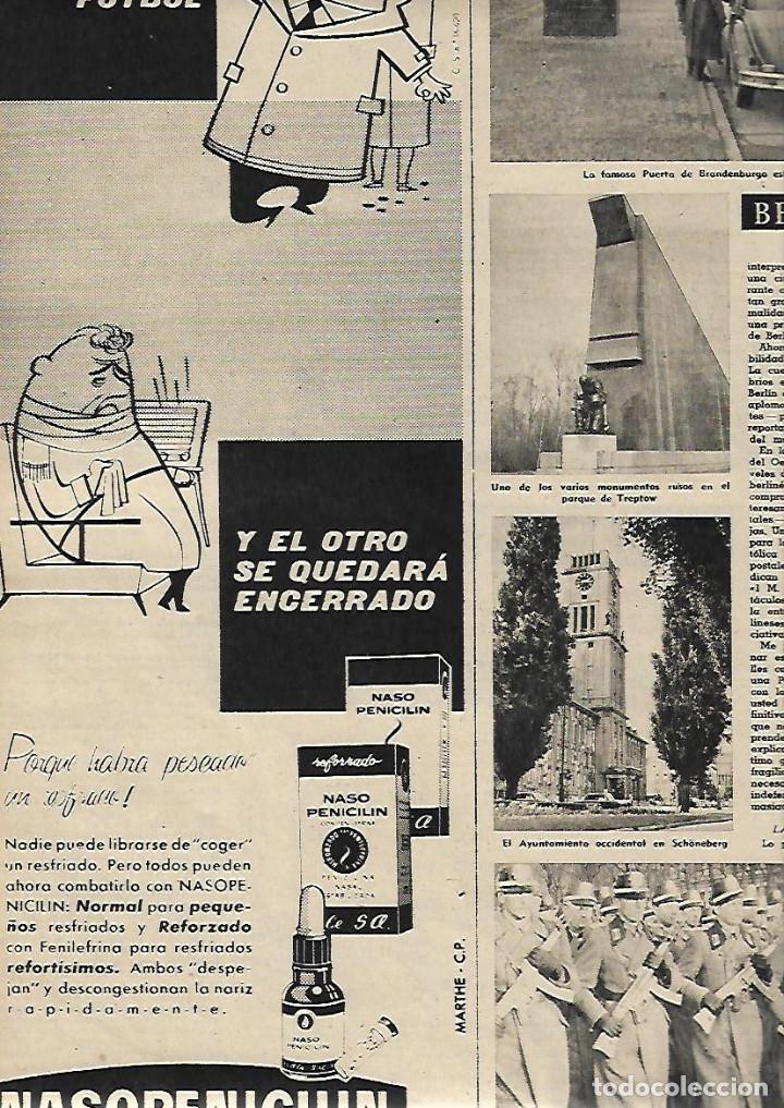 Collecting paper: A&Ntilde;O 1959 RECORTE PRENSA PUBLICIDAD NASOPENICILIN PRODUCTOS FARMACEUTICOS FARMACIA