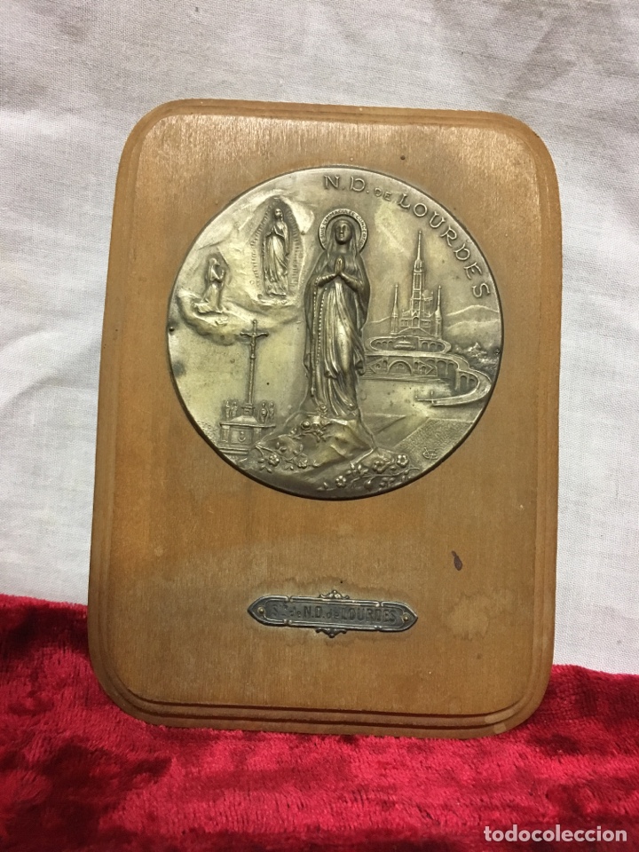 Colecionismo: Recuerdo Nuestra Se&ntilde;ora de Lourdes