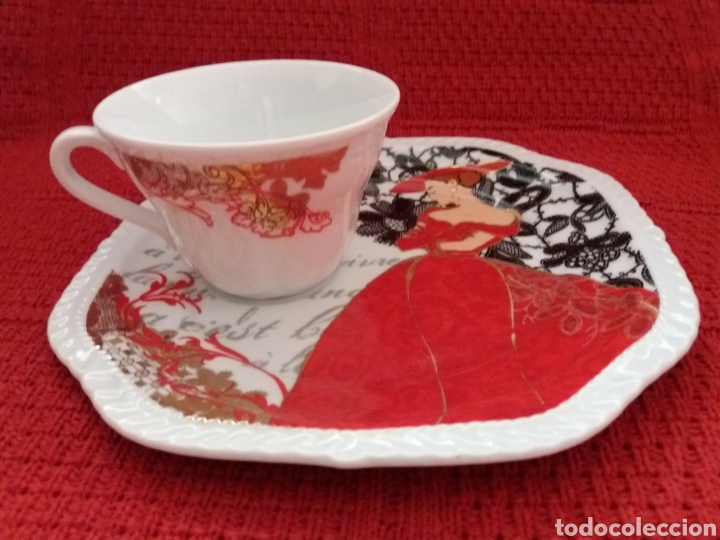 Coleccionismo: LADIES IN RED -ROSSANA- JUEGO DE TE