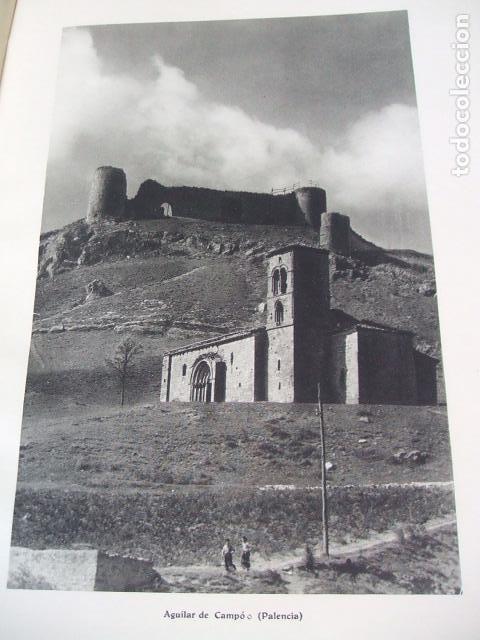 Colecionismo: AGUILAR DE CAMPOO PALENCIA VISTA LAMINA HUECOGRABADO A&Ntilde;OS 30 20 X 27 CMTS