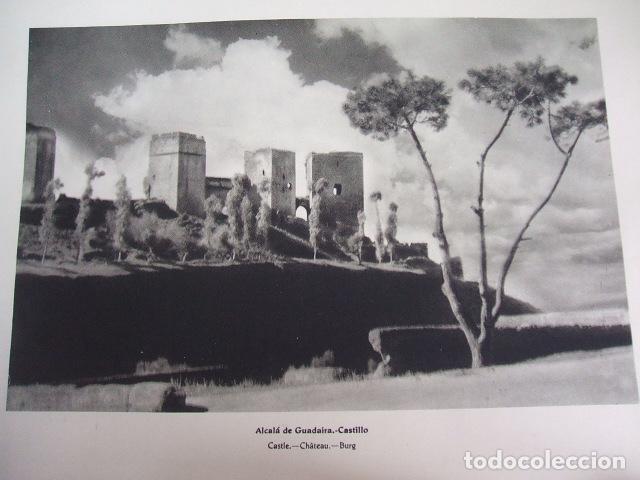 Colecionismo: ALCAL&Aacute; DE GUADAIRA SEVILLA CASTILLO LAMINA HUECOGRABADO A&Ntilde;OS 30 20 X 27 CMTS