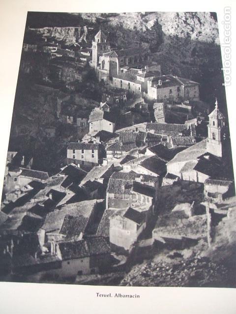 Colecionismo: ALBARRACIN TERUEL VISTA LAMINA HUECOGRABADO A&Ntilde;OS 30 20 X 27 CMTS