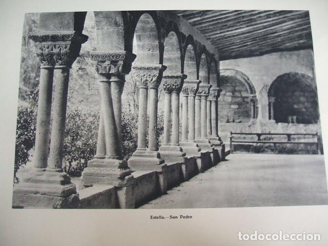 Colecionismo: ESTELLA NAVARRA SAN PEDRO LAMINA HUECOGRABADO A&Ntilde;OS 30 20 X 27 CMTS