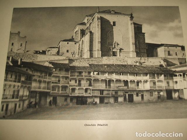 Colecionismo: CHINCHON MADRID PLAZA LAMINA HUECOGRABADO A&Ntilde;OS 30 20 X 27 CMTS