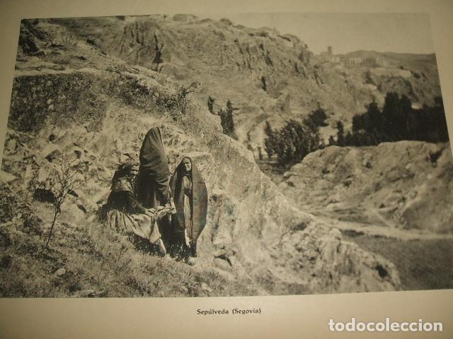 Sammelleidenschaft Papier: SEPULVEDA SEGOVIA MUJERES Y VISTA LAMINA HUECOGRABADO A&Ntilde;OS 30 20 X 27 CMTS