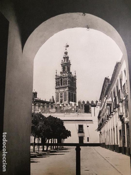 Sammelleidenschaft Papier: SEVILLA LA GIRALDA LAMINA HUECOGRABADO A&Ntilde;OS 40 15,5 X 22 CMTS