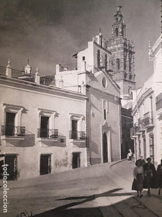 Sammelleidenschaft Papier: JEREZ DE LOS CABALLEROS BADAJOZ LAMINA HUECOGRABADO A&Ntilde;OS 40 15,5 X 22 CMTS