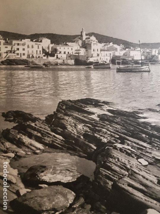 Sammelleidenschaft Papier: CADAQUES GERONA VISTA  LAMINA HUECOGRABADO A&Ntilde;OS 40 15,5 X 22 CMTS