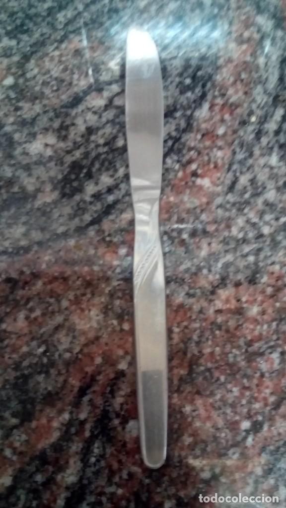 Coleccionismo: cuchillo acero inoxidable con cenefa