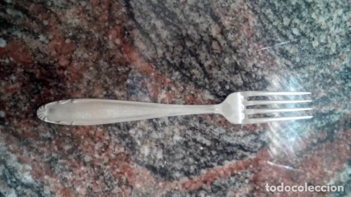 Coleccionismo: tenedor marca GALLO acero inoxidable
