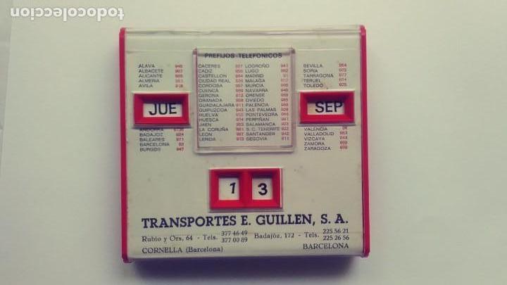 Coleccionismo: Calendario perpetuo de escritorio - Foto 3