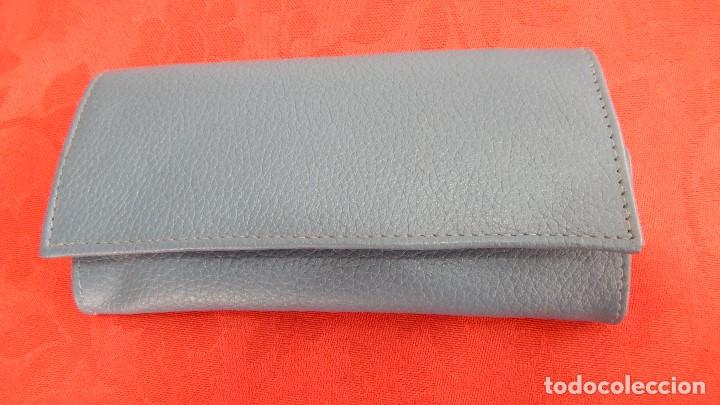 Coleccionismo: Bolsa pipa de piel Lubiski - Foto 1