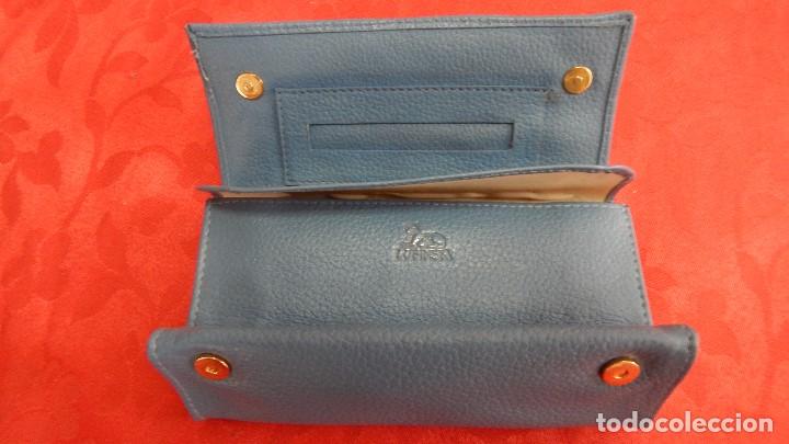 Coleccionismo: Bolsa pipa de piel Lubiski - Foto 2