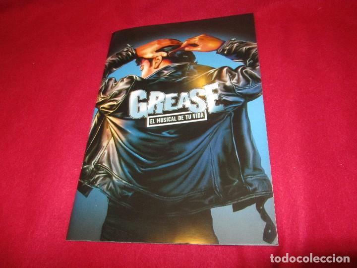 Coleccionismo: GREASE EL MUSICAL DE TU VIDA PROGRAMA EN COLOR - Foto 1