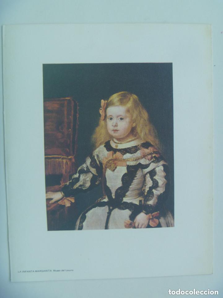 Coleccionismo: LAMINA DE PINTURA DE VELAZQUEZ. REGALO LABORATORIOS ABELL&Oacute;  . 17 X 21 CM .. VER, TRIPTICO