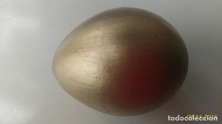 Coleccionismo: Huevo de Pascua. Dorado - Foto 1