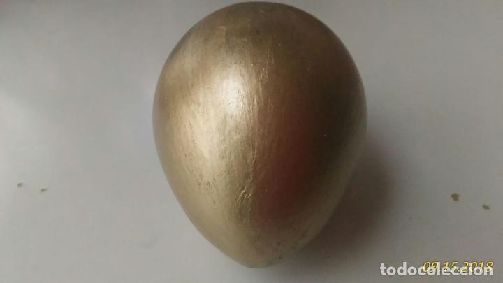 Coleccionismo: Huevo de Pascua. Dorado - Foto 2