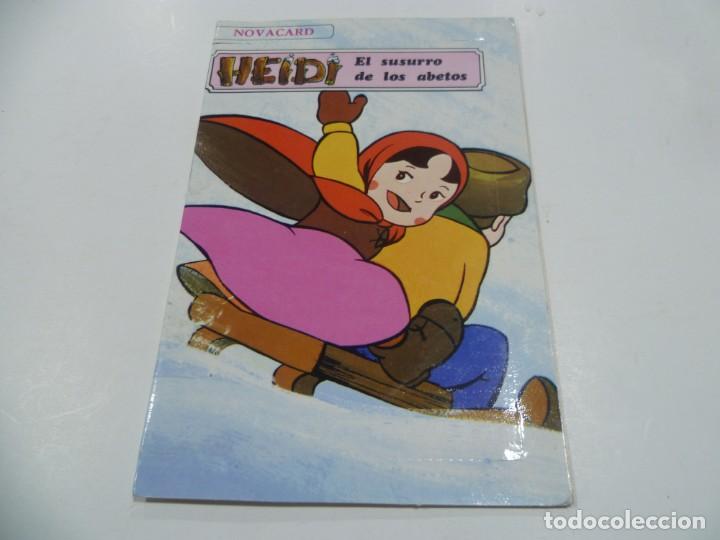 Coleccionismo: Tarjeta Novacard-Heidi