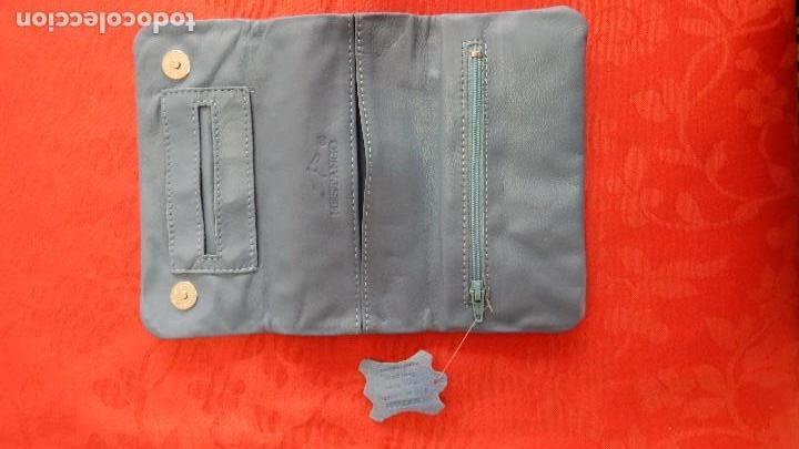Coleccionismo: Bolsa pipa de piel muy suave Mestango - Foto 1
