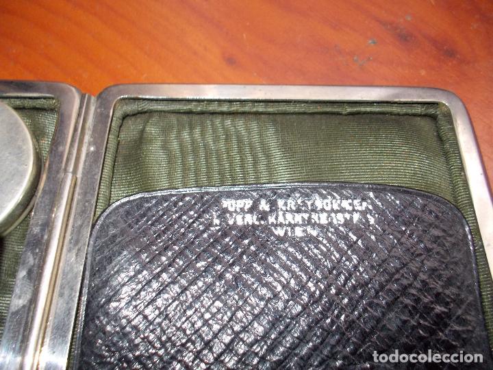 Coleccionismo: pitillera con reloj - Foto 4