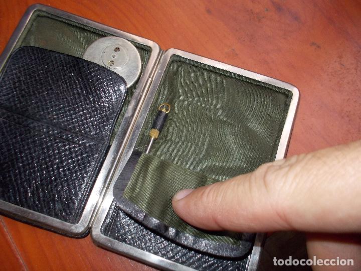 Coleccionismo: pitillera con reloj - Foto 9