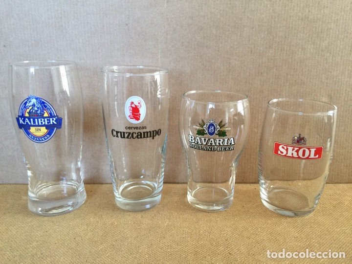 Lote 5 3 Vasos De Cerveza Kaliber Sin Cru Kaufen Andere Sammelobjekte In Todocoleccion 133893910