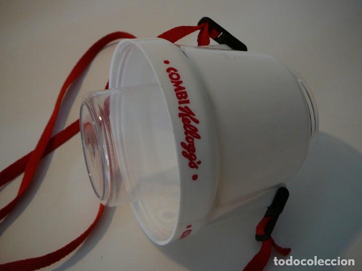 Coleccionismo: Combi Kellogg&acute;s. Kelloggs. Envase para 2 l&iacute;quidos. Termo. Cantimplora. - Foto 5