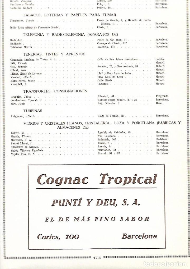 Collectionnisme: A&Ntilde;O 1926 RECORTE PRENSA PUBLICIDAD BEBIDAS COGNAC CO&Ntilde;AC TROPICAL PUNTI Y DEU BARCELONA FINO SABOR
