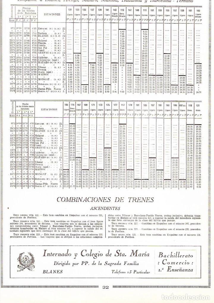 Collezionismo: A&Ntilde;O 1926 RECORTE PRENSA PUBLICIDAD INTERNADO Y COLEGIO DE SANTA MARIA BLANES