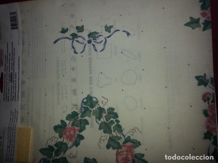 Coleccionismo: Juego de aplicaciones de algodon - Foto 2