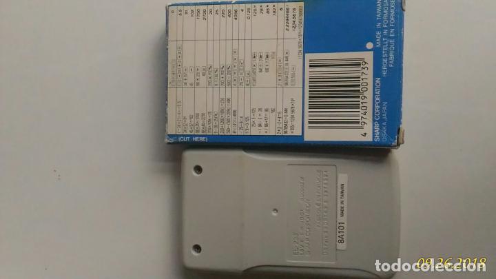 Coleccionismo: Calculadora electr&oacute;nica Sharp. EL-233. - Foto 5