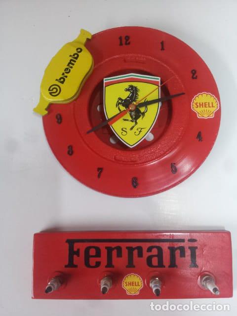 Coleccionismo: RELOJ - PERCHA FERRARI - Foto 1