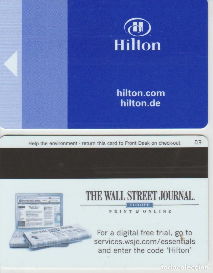 Coleccionismo: TARJETA DE HOTEL MAGNETICA .. KEY CARD .. HILTON HOTEL (ISLANDIA)