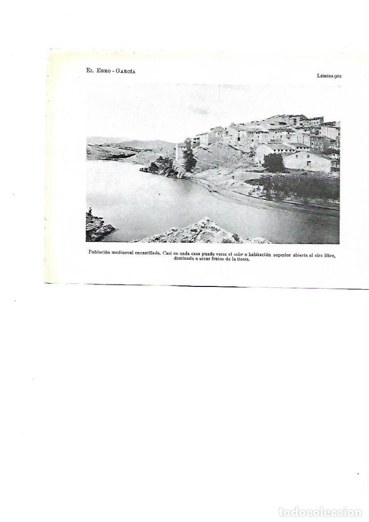 Collectionnisme: A&Ntilde;O 1922 RECORTE PRENSA FOTOGRAFIA GARCIA TARRAGONA EBRO CASTILLO CASAS CON EL SOLER SECAR FRUTOS