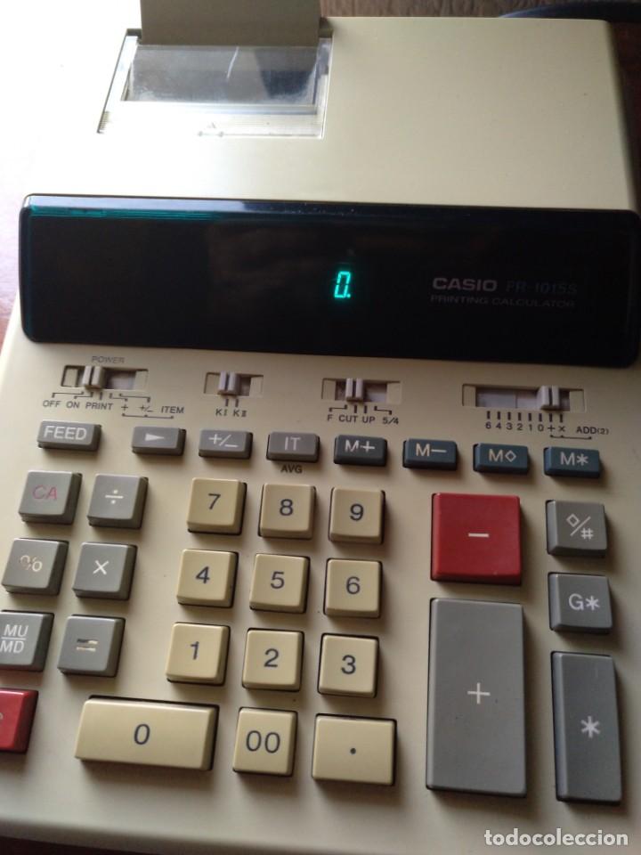 Coleccionismo: Calculadora Casio FR-1015s - Foto 3