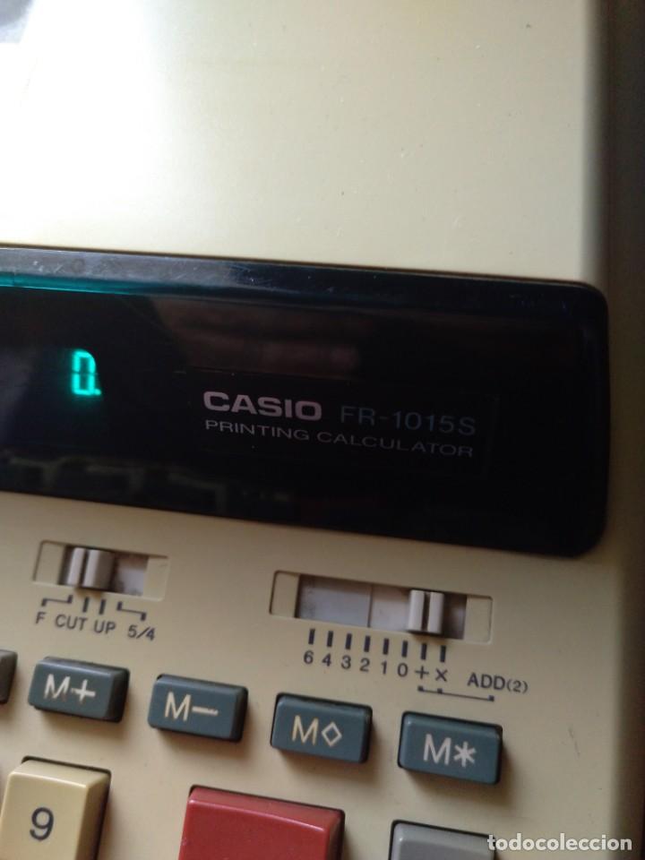 Coleccionismo: Calculadora Casio FR-1015s - Foto 4