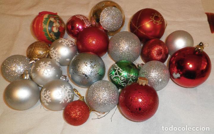 Coleccionismo: bolas de navidad variadas  lote n&ordm;5 - Foto 1