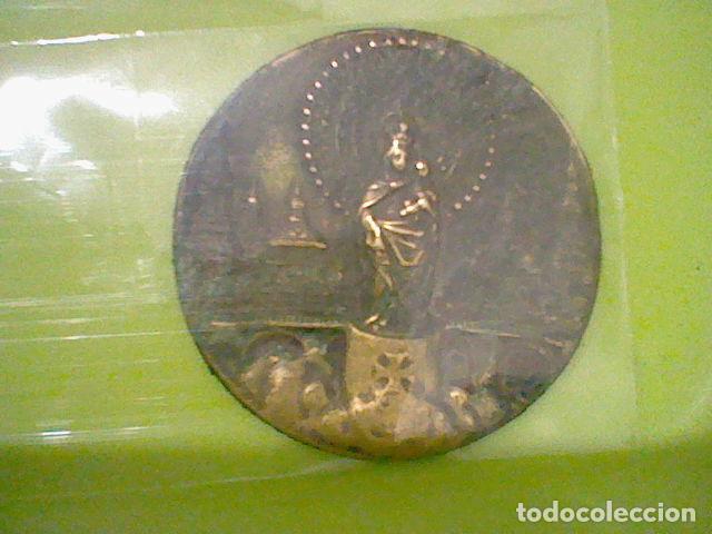 Coleccionismo: VIRGEN PILAR IMAGEN TROQUELADA RELIEVE