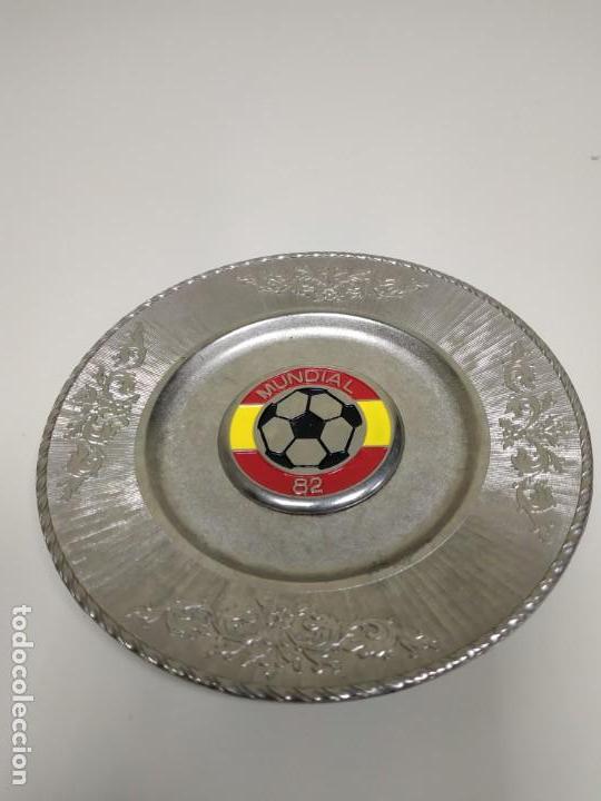 Coleccionismo: 1018- ANTIGUO PLATO DECORATIVO VINTAGE MUNDIAL ESPA&Ntilde;A 1982 12 CMS NEW OLD STOCK