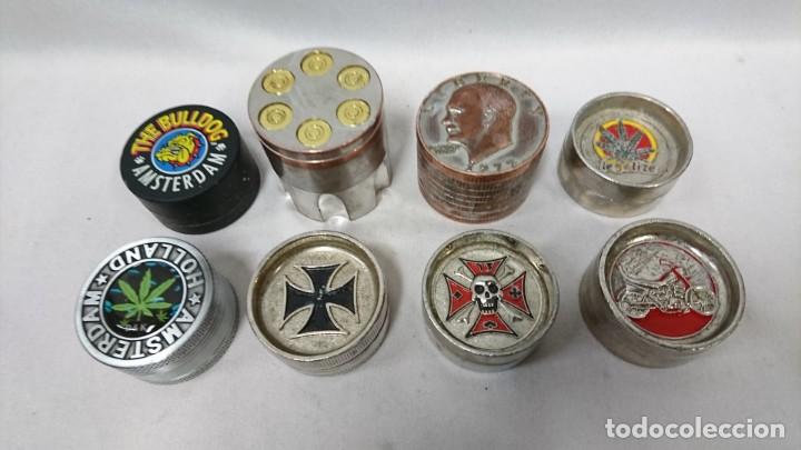Coleccionismo: LOTE DE 8 GRINDER DE COLECCI&Oacute;N, USADOS - Foto 2
