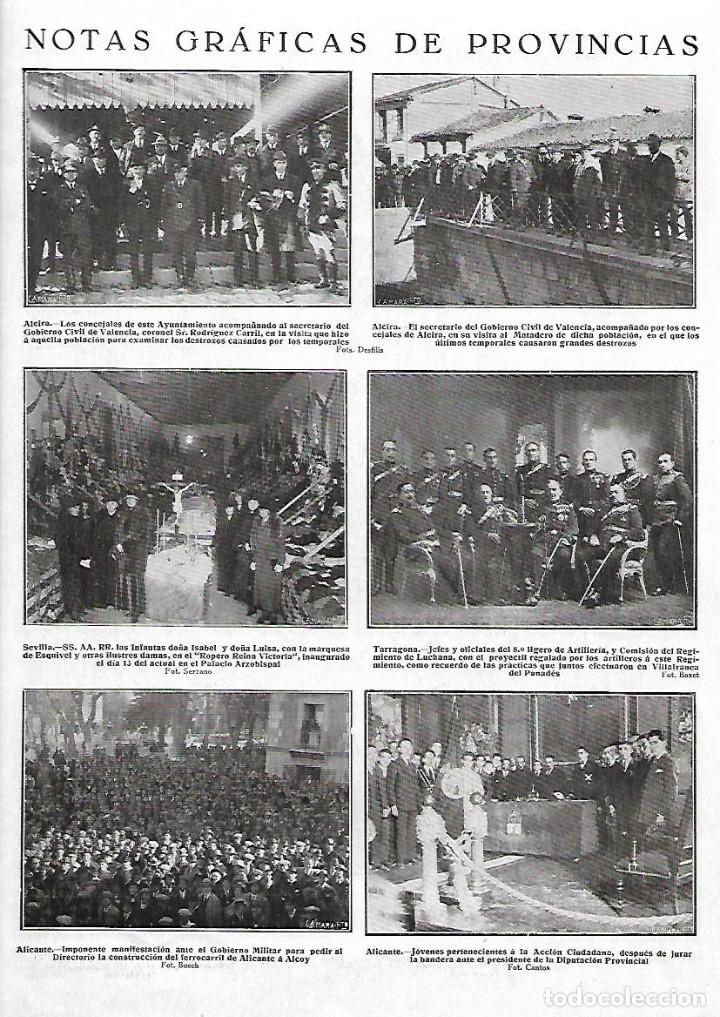 Collectionnisme: A&Ntilde;O 1923 RECORTE PRENSA ALCIRA MATADERO ALICANTE MANIFESTACION A FAVOR FERROCARRIL