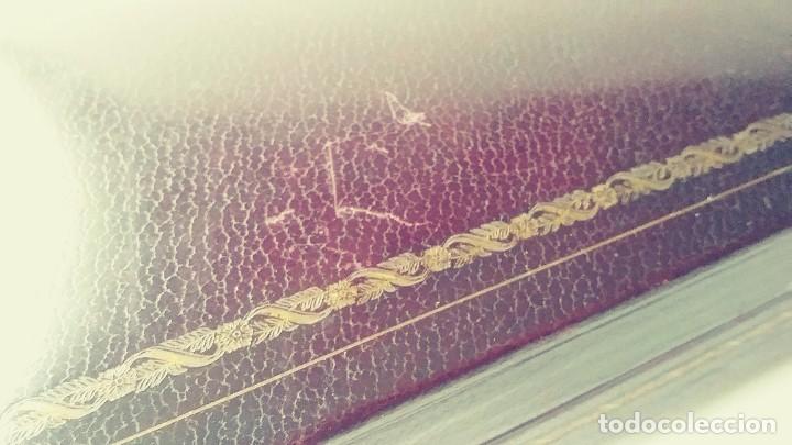 Coleccionismo: CAJA CIGARRERA DE MADERA FORRADA - Foto 25