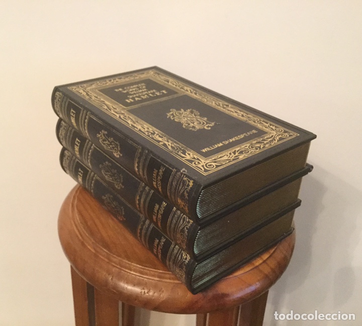 Coleccionismo: CURIOSA CAJA PARA TABACO CON MECHERO, FORMA DE LIBROS HAMLET - Foto 5
